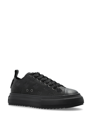Dsquared2 Kožené boty ‘Berlin’ s monogramem