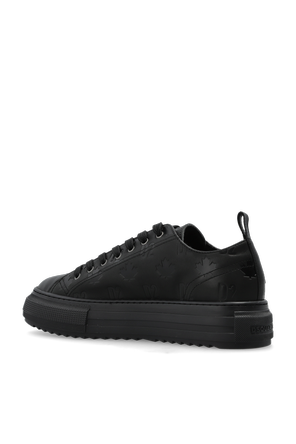 Dsquared2 Kožené boty ‘Berlin’ s monogramem