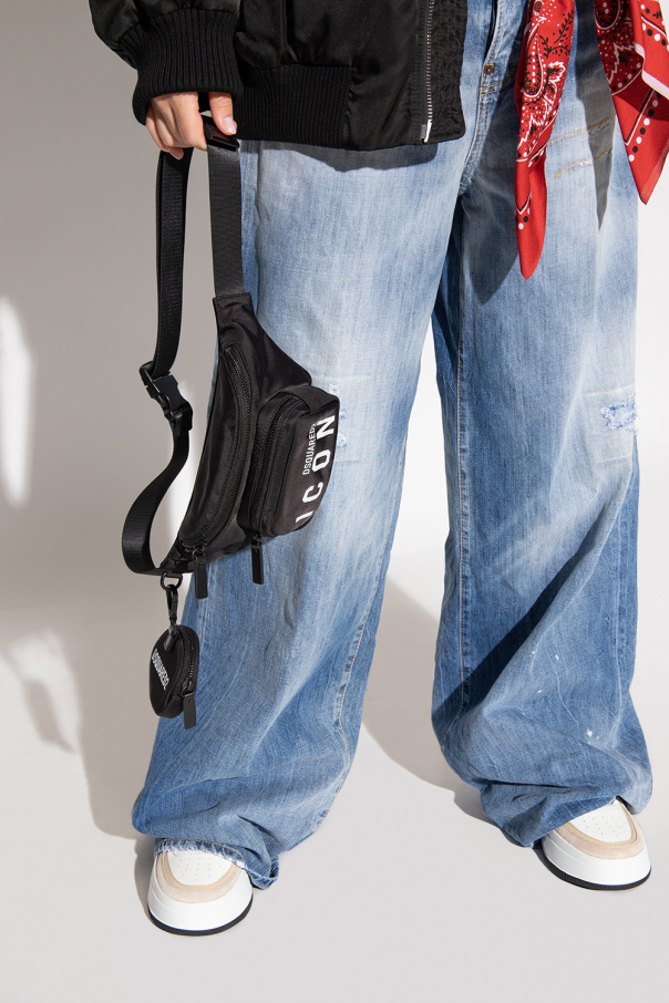 Buy Dsquared2 Reactive Sport Belt Bag - Beige At 30% Off