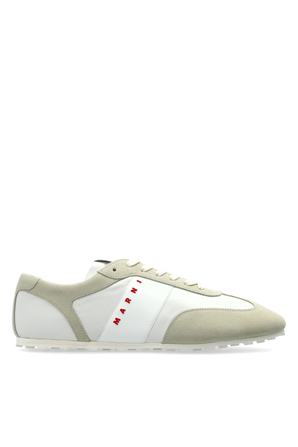 Leather sports shoes with logo od Marni
