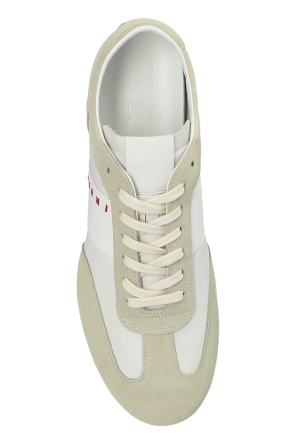 Marni Skórzane buty sportowe z logo