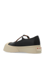 Marni BLACK Leather 'mary jane' shoes