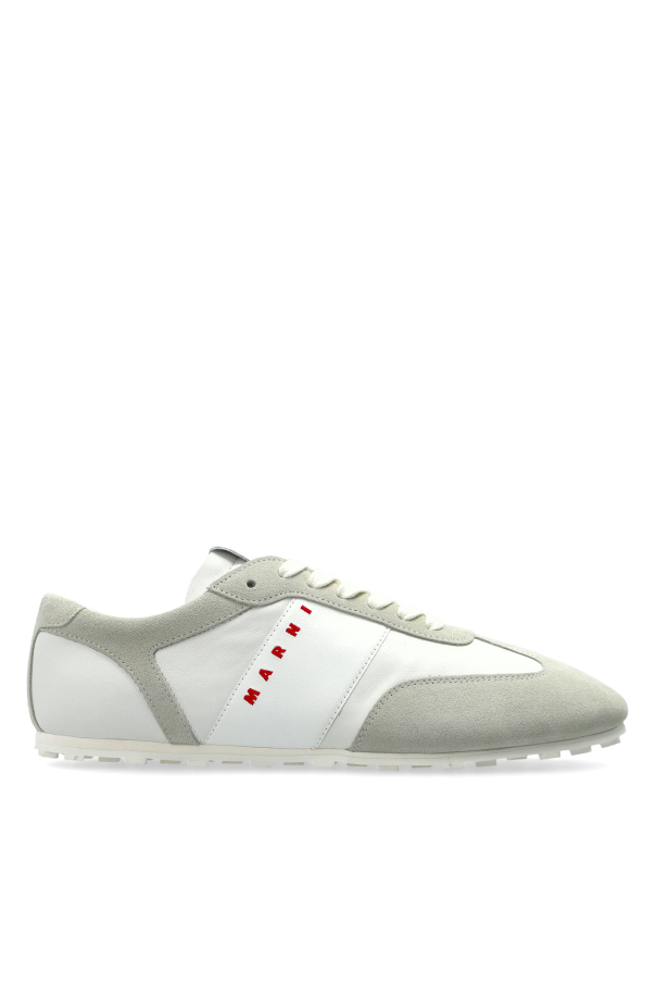 Leather sports shoes with logo od Marni