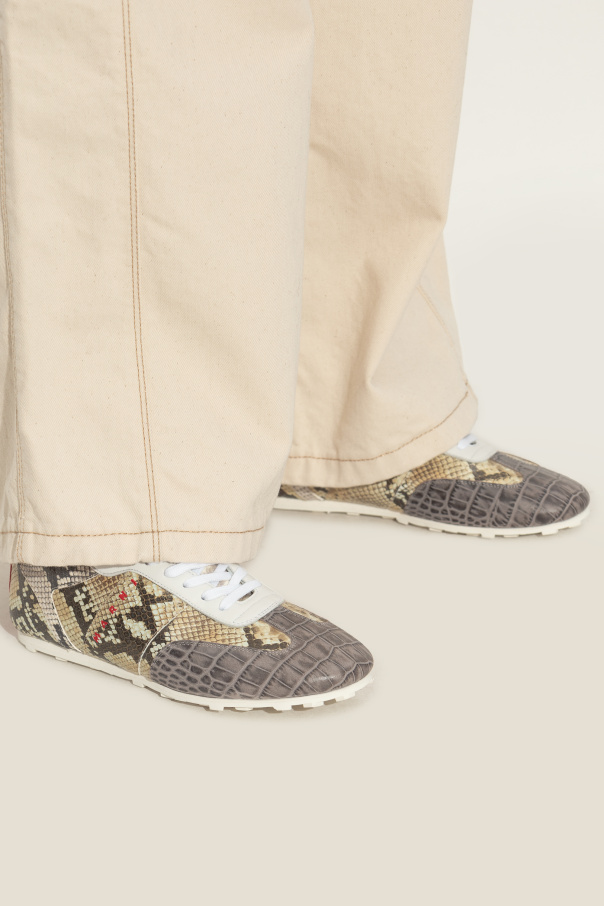 Marni Zapatillas deportivas con motivo de serpiente