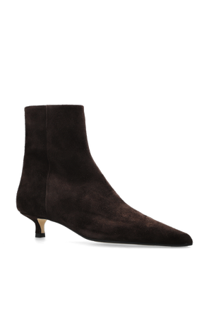 Aeyde Suede heeled ankle boots ‘Sofie’