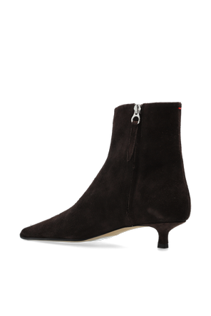 Aeyde Suede heeled ankle boots ‘Sofie’