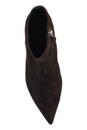 Aeyde Suede heeled ankle boots ‘Sofie’