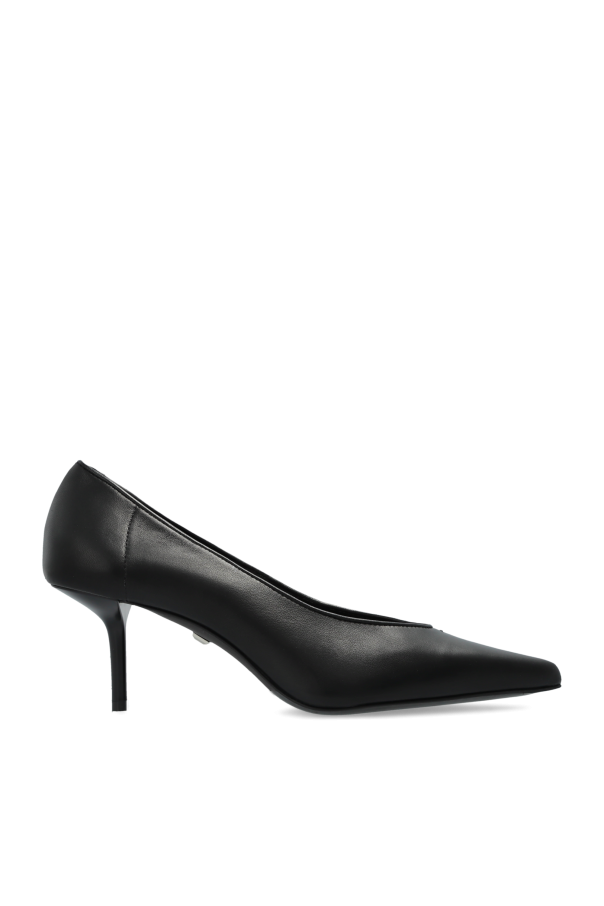 Max Mara Leather heeled shoes