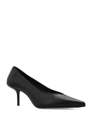 Max Mara Leather heeled shoes
