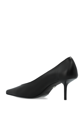 Max Mara Leather heeled shoes