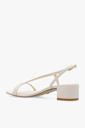 Stuart Weitzman ‘Soiree’ heeled sandals in leather