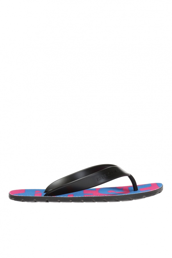 diesel splish flip flops