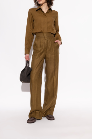 Max Mara Leather shoes Strawloafer