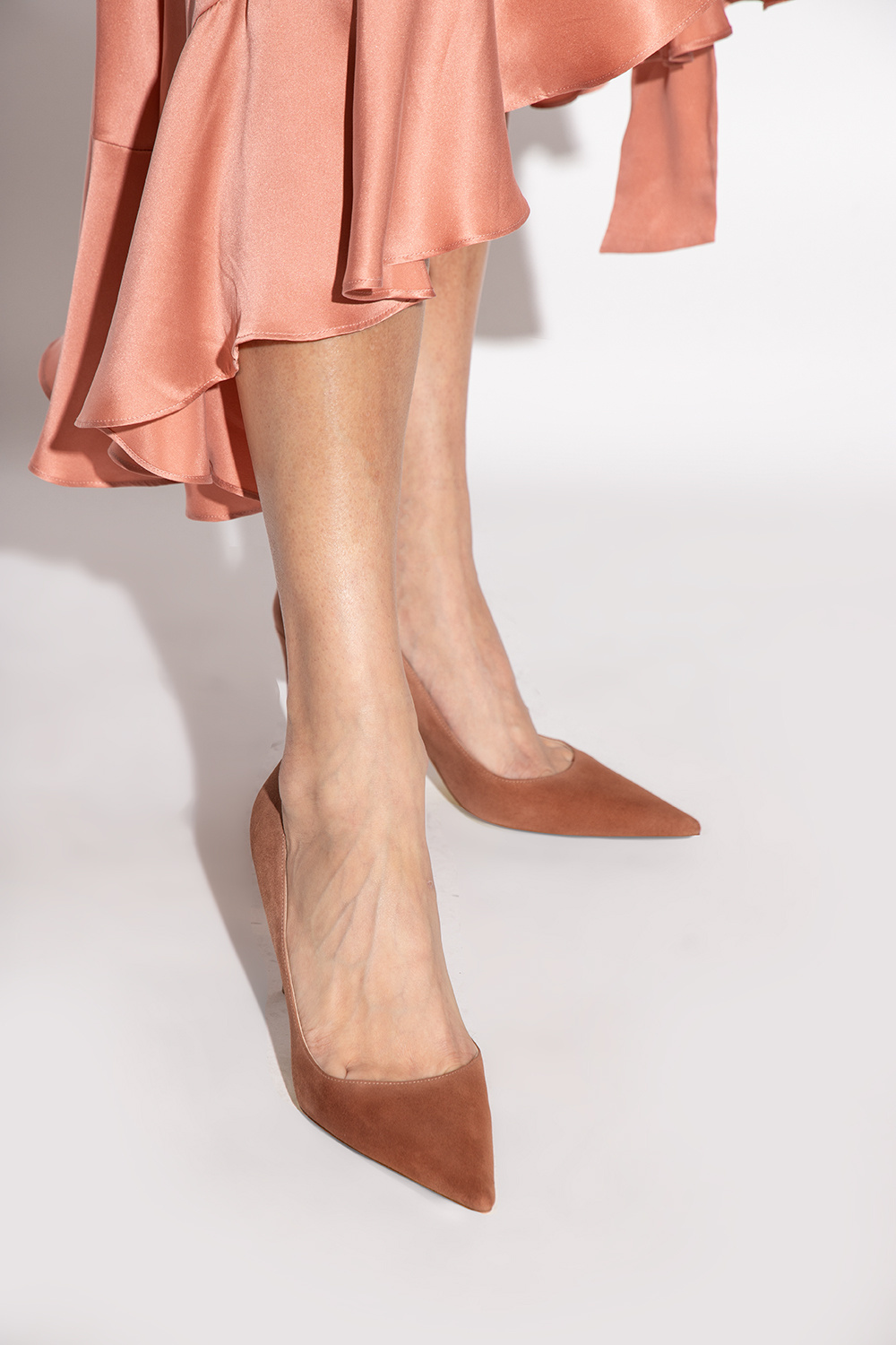 Stuart Weitzman ‘Stuart’ suede stiletto pumps