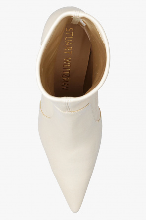 Stuart Weitzman ‘Stuart’ leather heeled ankle boots