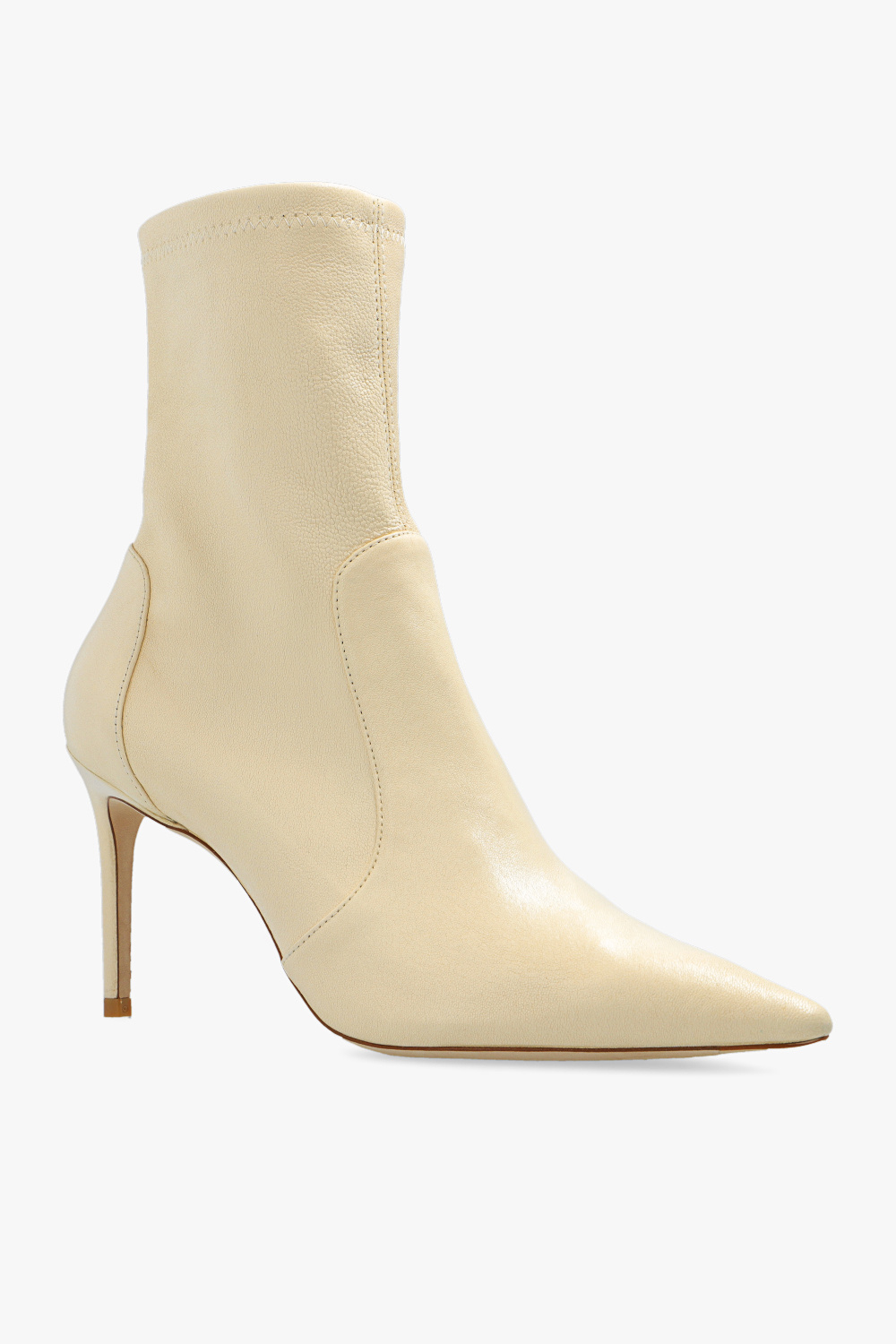 Stuart Weitzman ‘Stuart’ leather heeled ankle boots