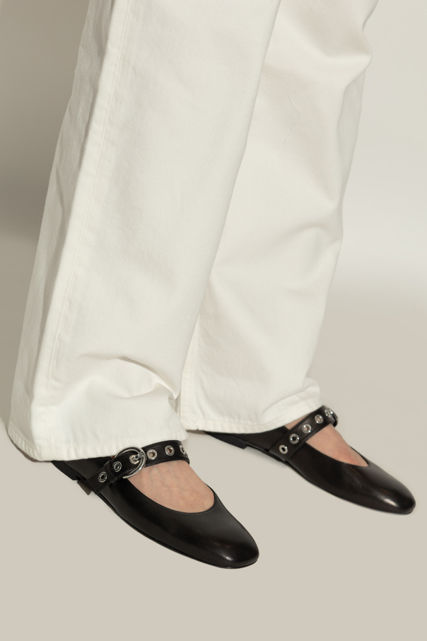Stuart Weitzman Baleriny `Mary Jane`