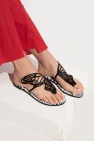 Sophia Webster ‘Talulah’ leather flip-flops