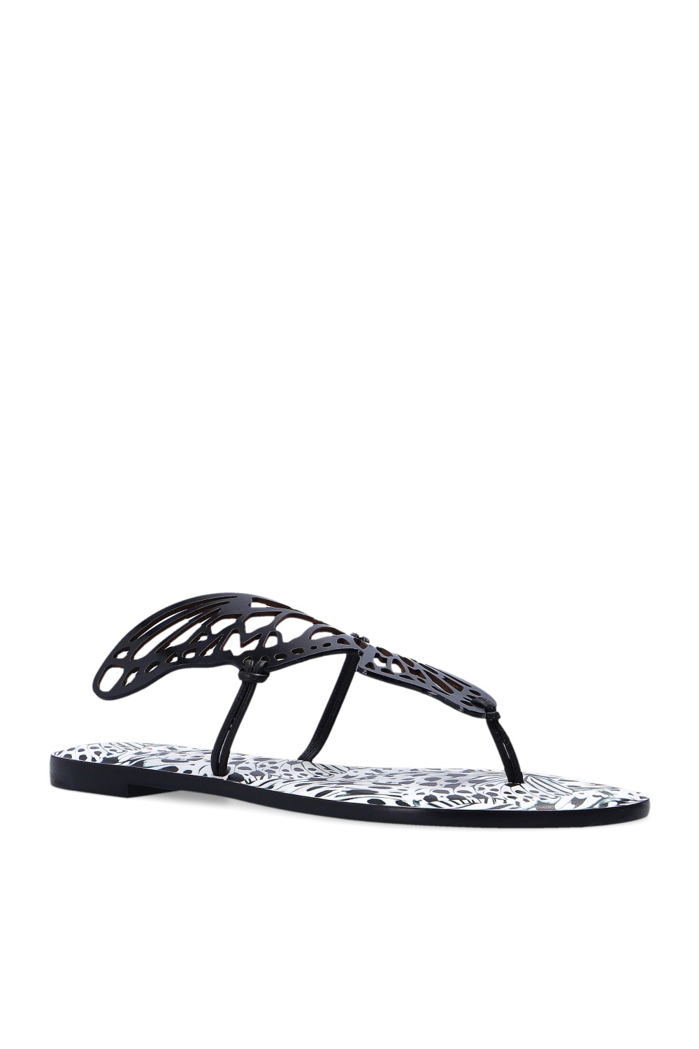 Sophia Webster ‘Talulah’ leather flip-flops