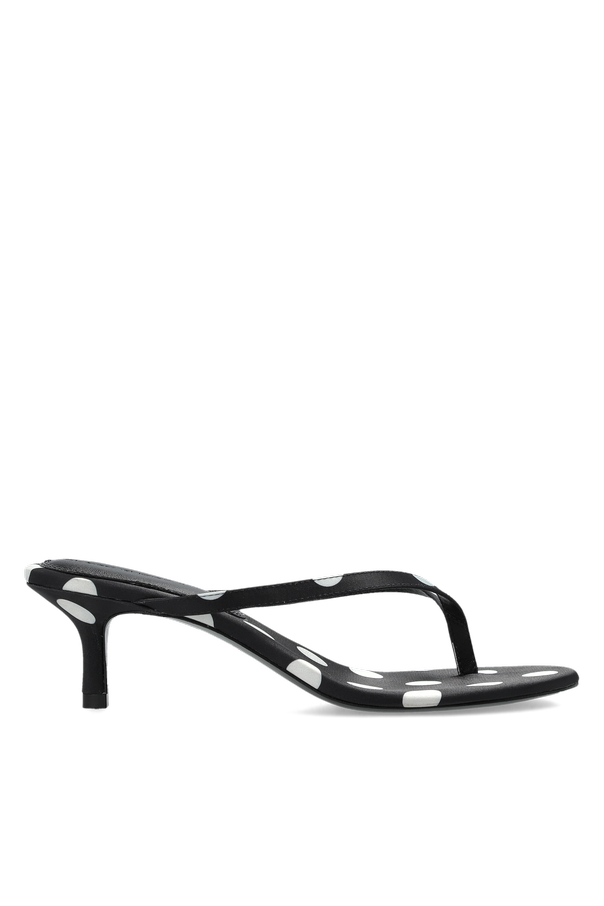 ‘Tash 50’ heeled mules od BLACK SUEDE STUDIO