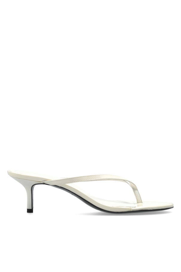 ‘Tash 50’ heeled mules od BLACK SUEDE STUDIO