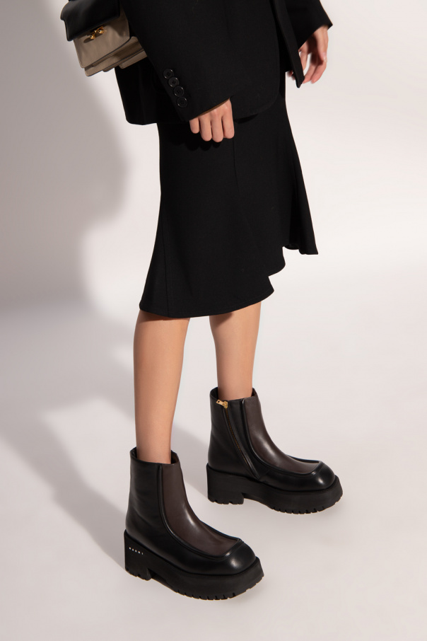 Marni Ankle boots with logo