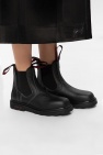 Marni BLACK Ankle boots with logo