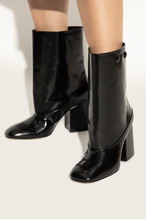Leather ankle boots with heels od Marni