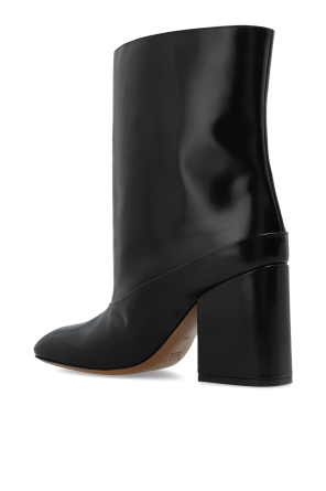 Marni Leather ankle boots with heels