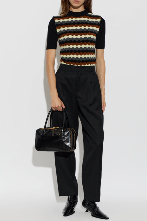Marni Botins de couro de salto