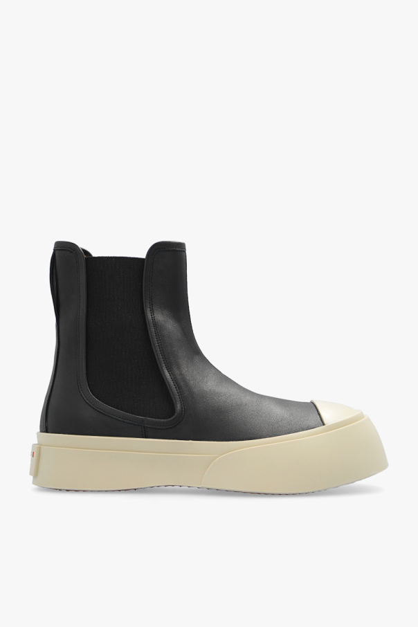 Marni ‘Pablo’ leather ankle boots