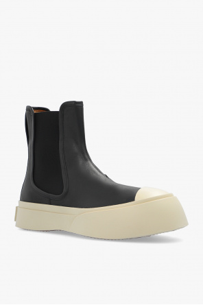 Marni ‘Pablo’ leather ankle boots