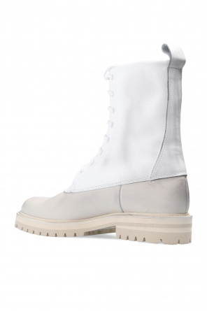 Common Projects ‘Technical’ boots with vintage effect