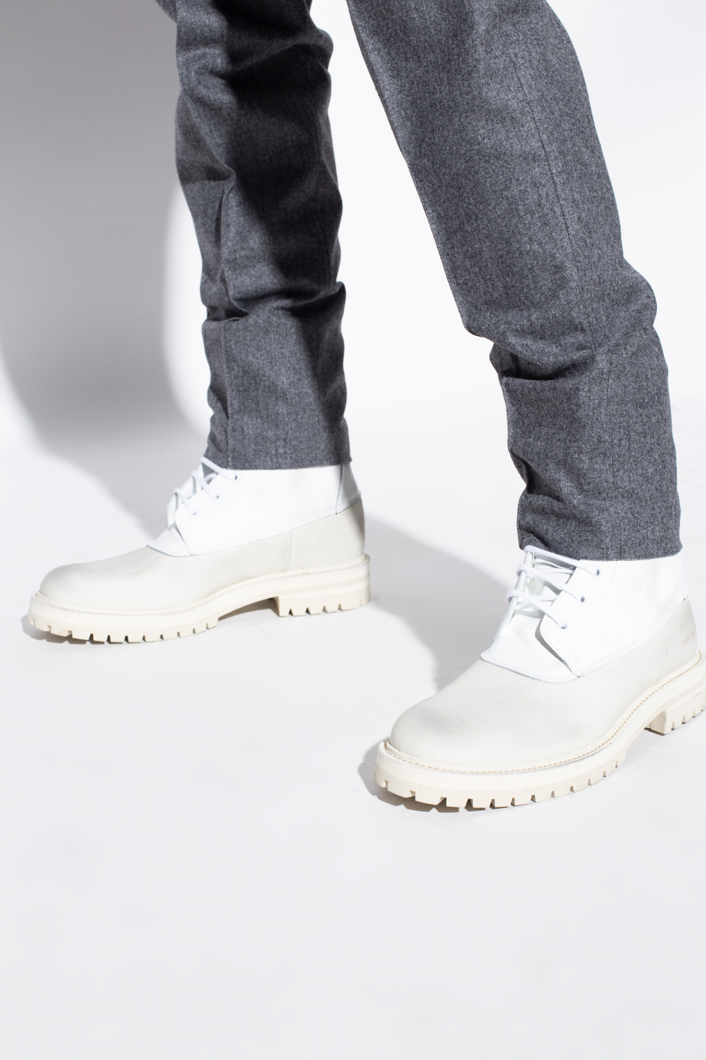common projects white boots