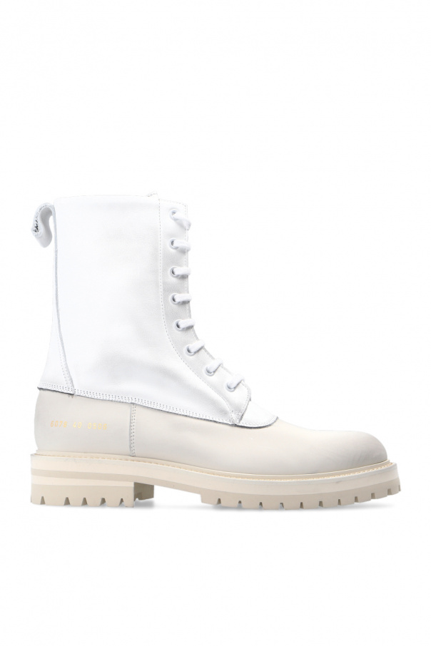 Common Projects ‘Technical’ leather ankle boots