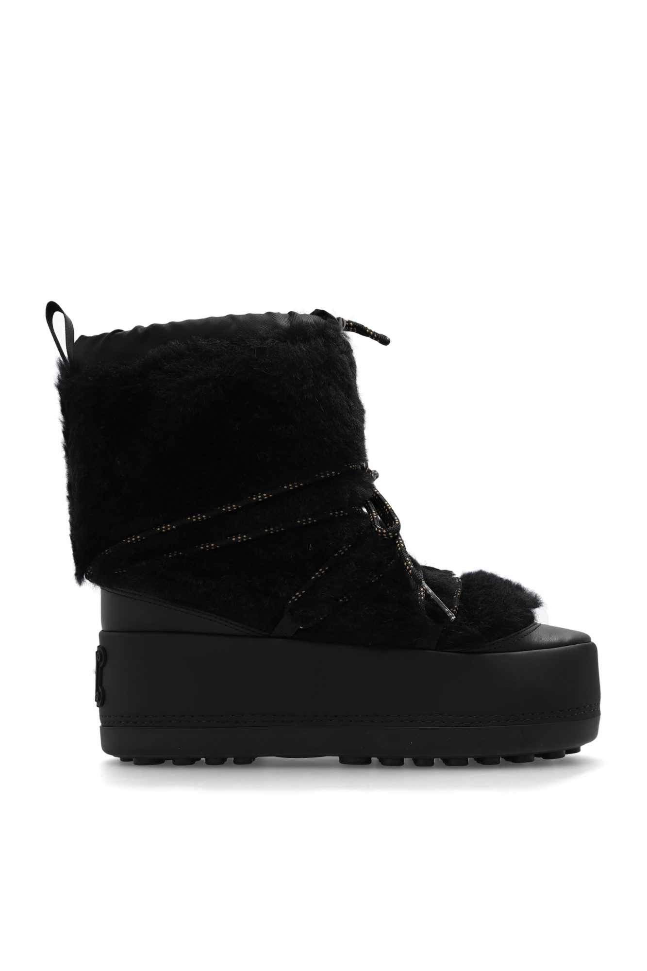 Black Snow boots with logo Max Mara - Vitkac GB