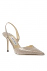 Jimmy Choo GREY 'Thandi 85' slingback pumps