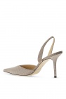 Jimmy Choo GREY 'Thandi 85' slingback pumps