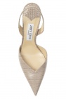 Jimmy Choo GREY 'Thandi 85' slingback pumps