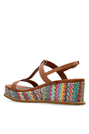 Jimmy Choo Sandalen mit Keilabsatz ‘Theia Wedge 60’