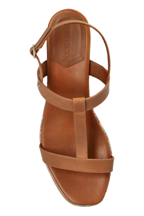Jimmy Choo Sandalen mit Keilabsatz ‘Theia Wedge 60’