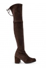 Stuart Weitzman BROWN ‘Tieland’ suede boots