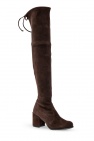 Stuart Weitzman BROWN ‘Tieland’ suede boots