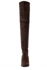Stuart Weitzman BROWN ‘Tieland’ suede boots