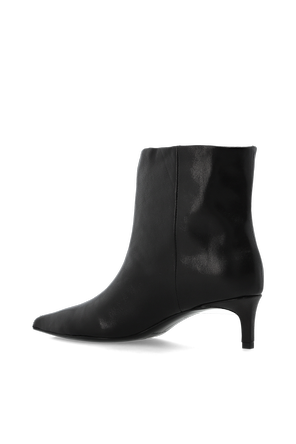 BLACK SUEDE STUDIO ‘Trina 50’ heeled ankle boots