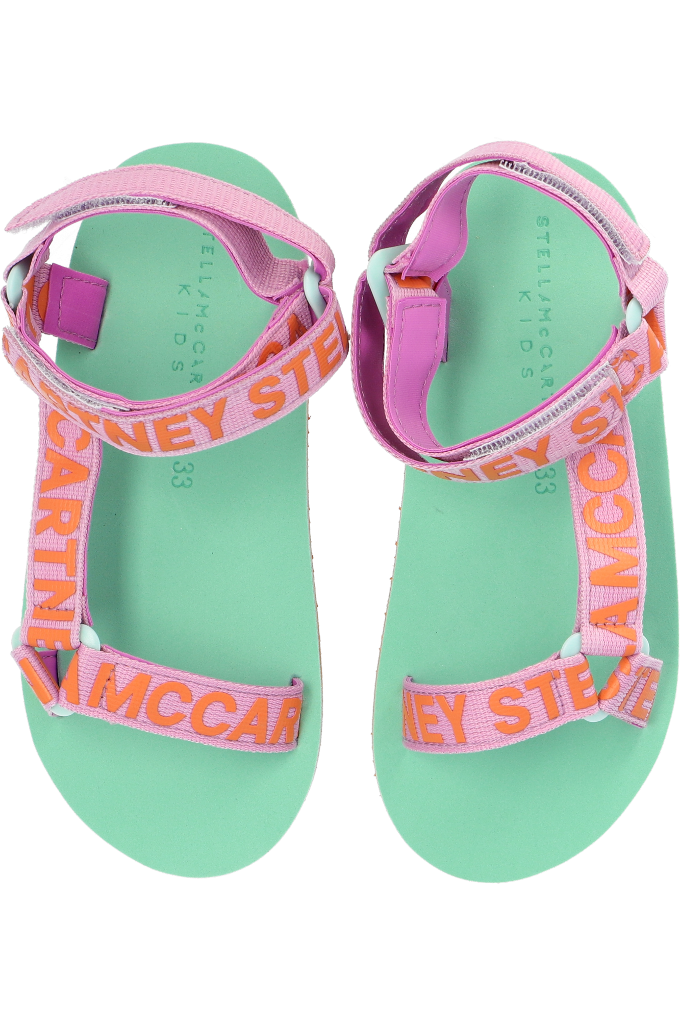 stella pattern McCartney Kids Sandals with logo