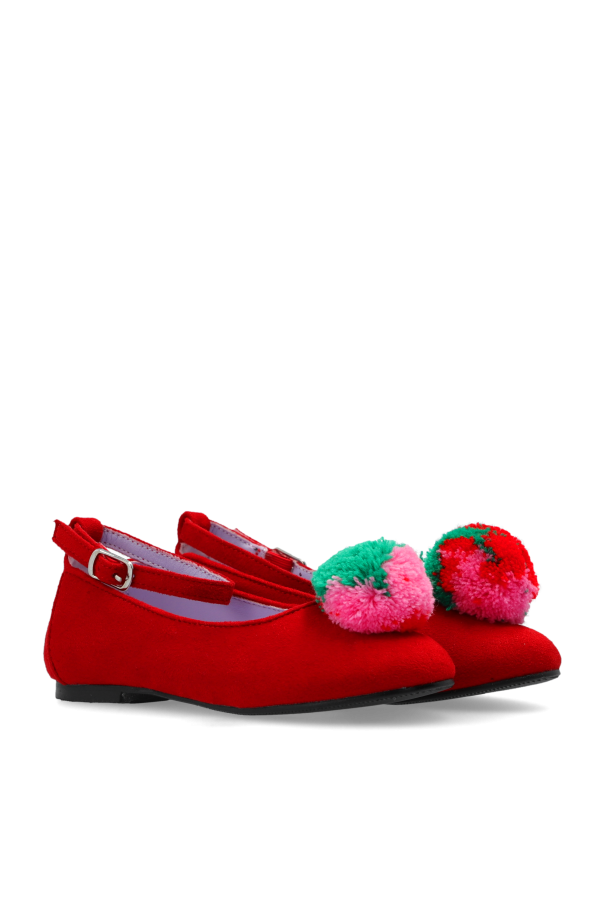 Stella McCartney Kids Ballerinas with Pompon