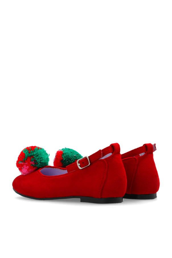 Stella McCartney Kids Ballerinas with Pompon