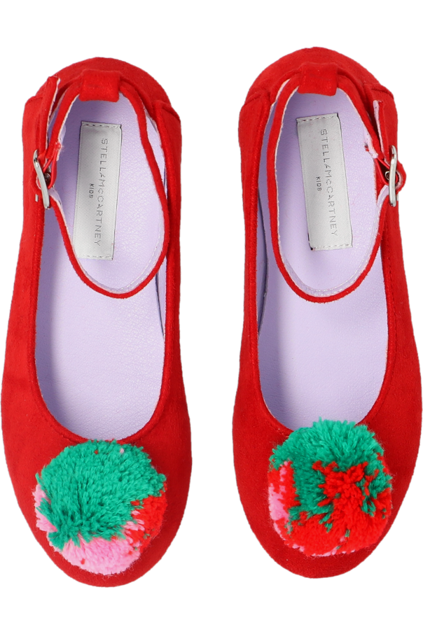 Stella McCartney Kids Ballerinas with Pompon