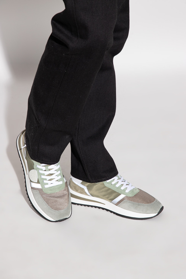 Philippe Model 'dsquared2 silver sneaker